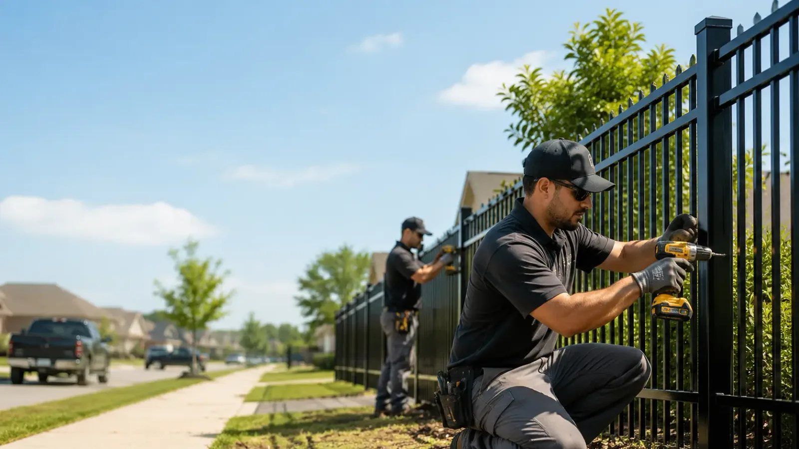 Metal Fence Installation in Wapanucka, OK